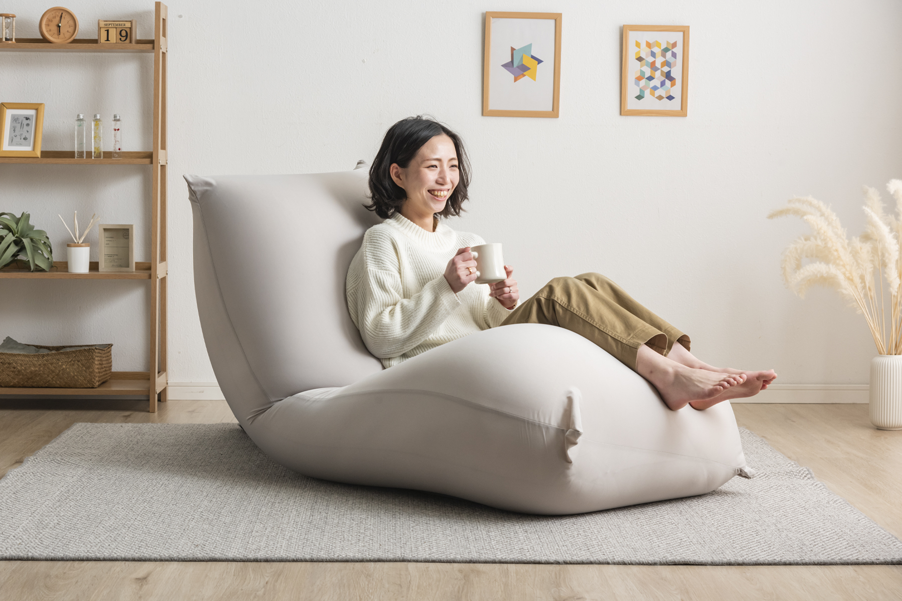 □特大ビーズクッションを発売 | タンスのゲン コーポレートサイト