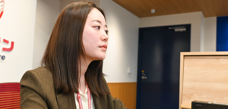 インタビュー風景