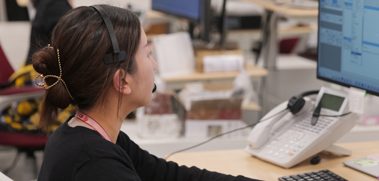 質問に答えてる風画像