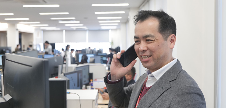 質問に答えてる風画像