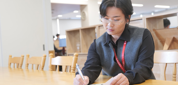 質問に答えてる風画像