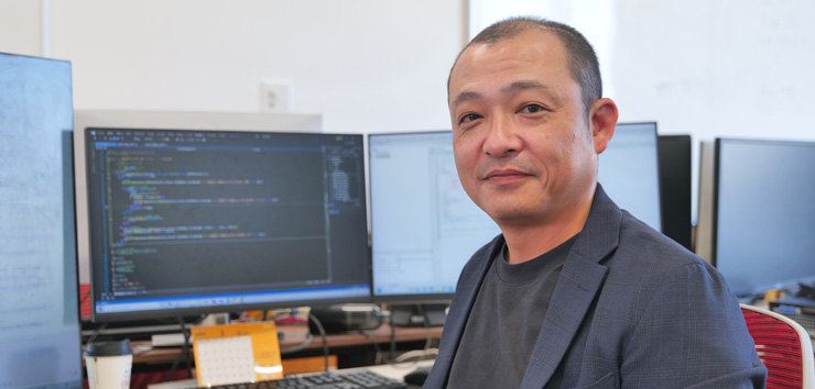 質問に答えてる風画像